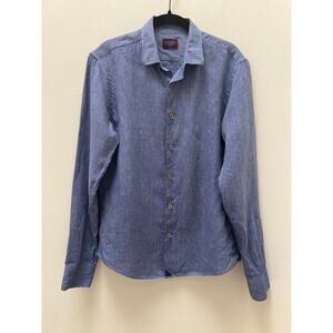 Untuckit 100% Linen Long Sleeve Button Down Shirt